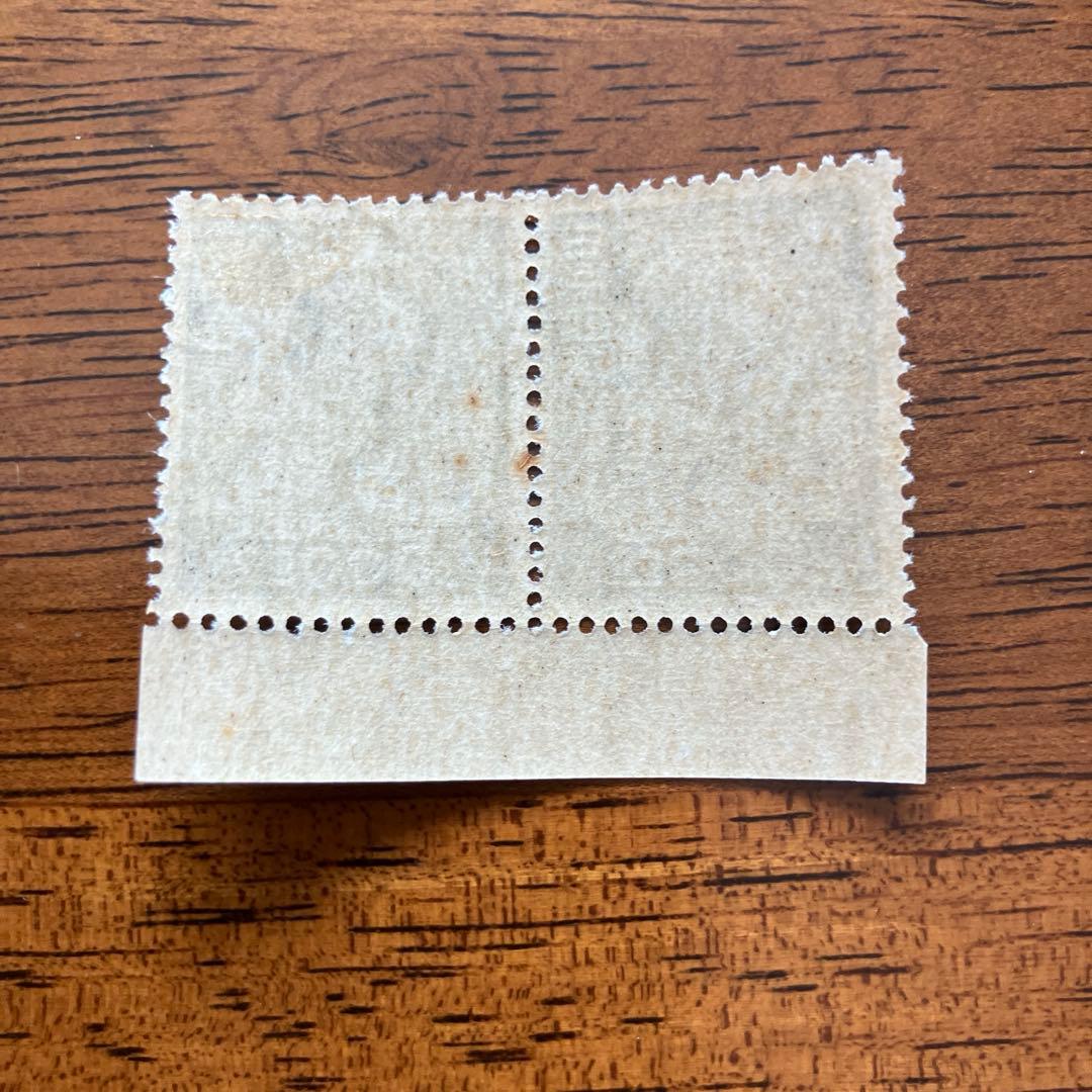 産業図案　500円SL製造（透かしあり）　銘版付きペア　未使用　★ 昭和24年