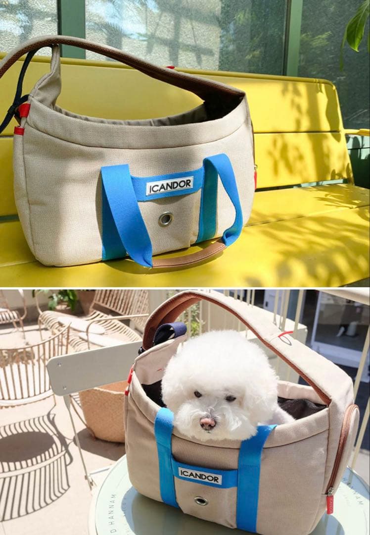 NICOiCANDOR PEEK-A-BOO BAG L クッション付