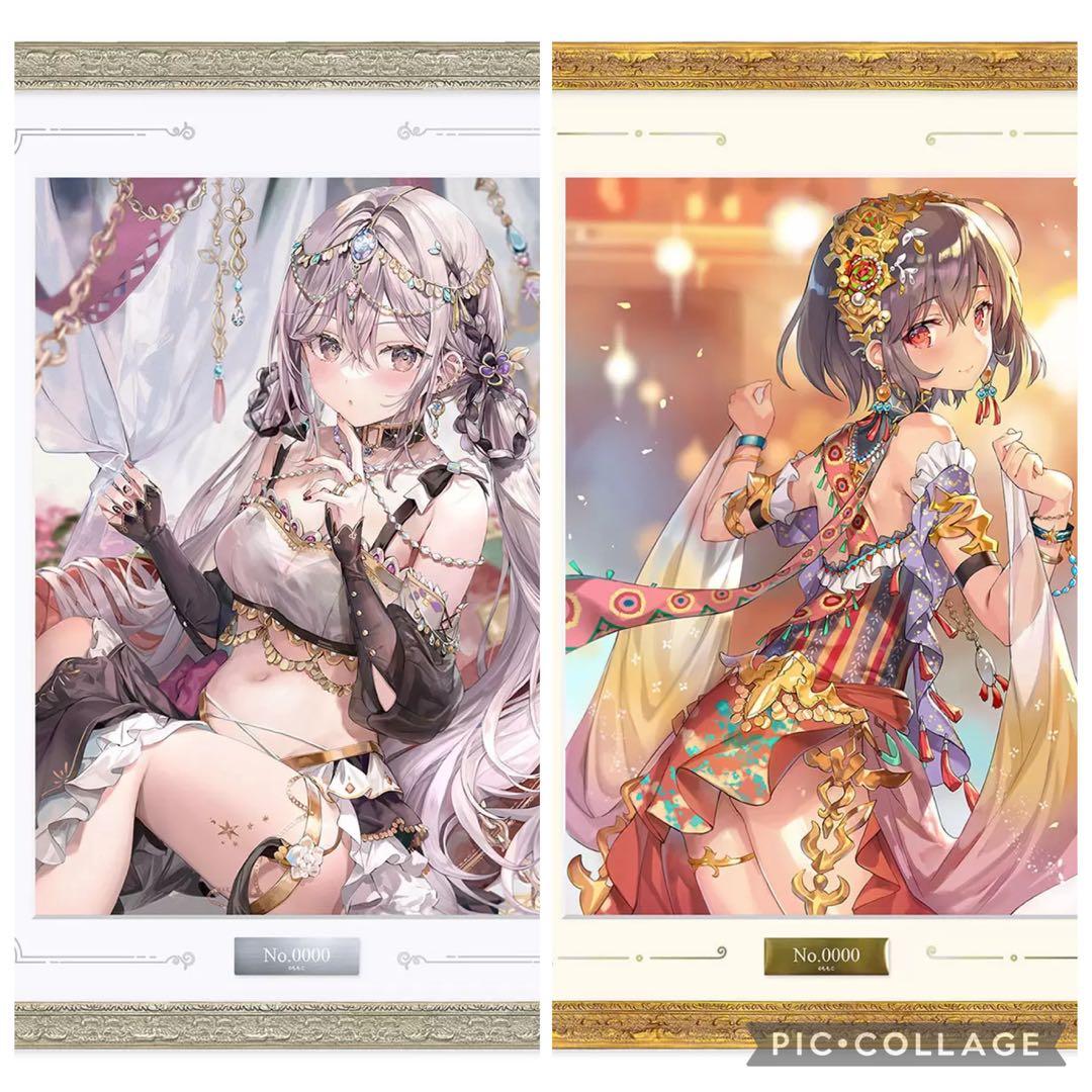 キャラファイングラフ ももこ氏OC「手のひらの踊り子」「traumerei」