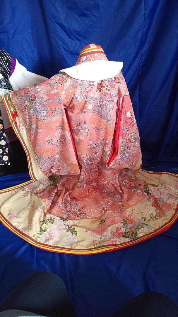 平安時代十二単風羽織り