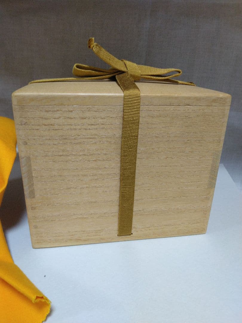 岡田裕 作 萩焼 茶碗（共箱）茶道具