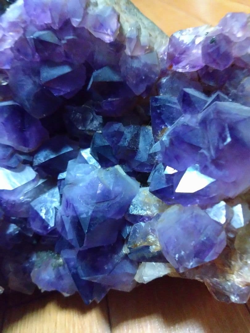 約20cm アメジスト 原石 クラスター