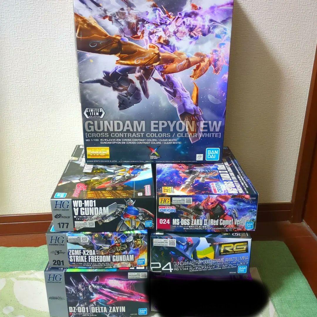 ガンプラまとめ売り　mg hg