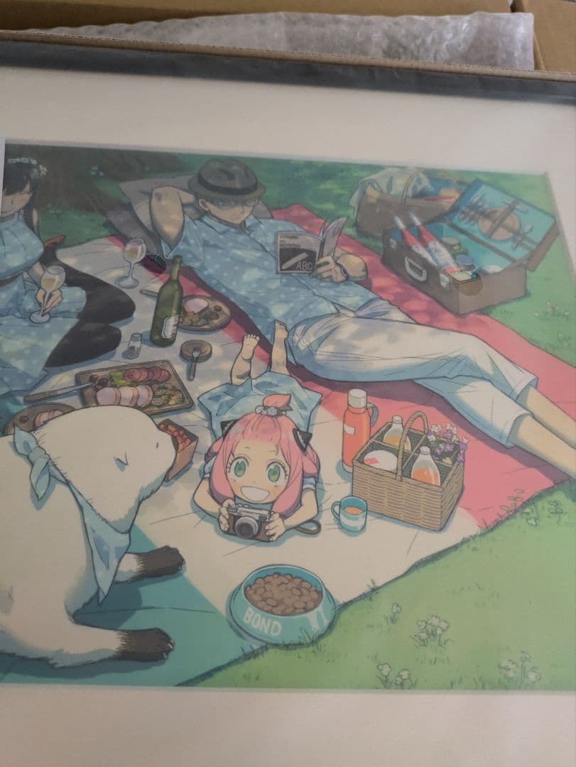 『ＳＰＹ×ＦＡＭＩＬＹ』額装高精細デジタルカラー　ＢＡ４－ＪＦ