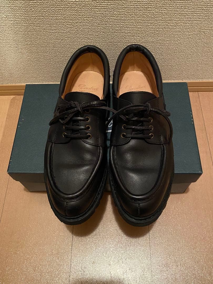 靴 Paraboot CHIMEY NOIR INK UK8