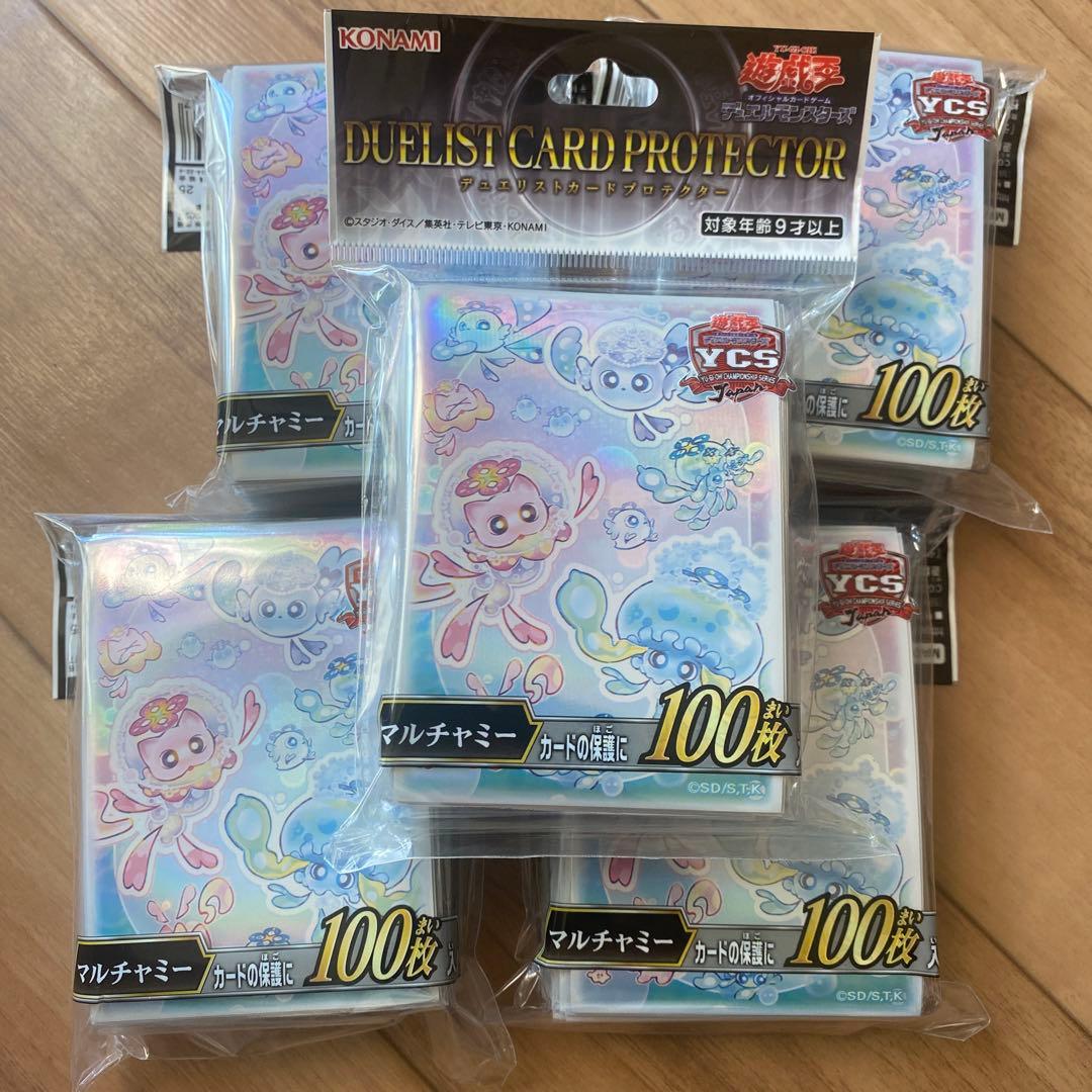 遊戯王 YCSJ マルチャミースリーブ　5個セット