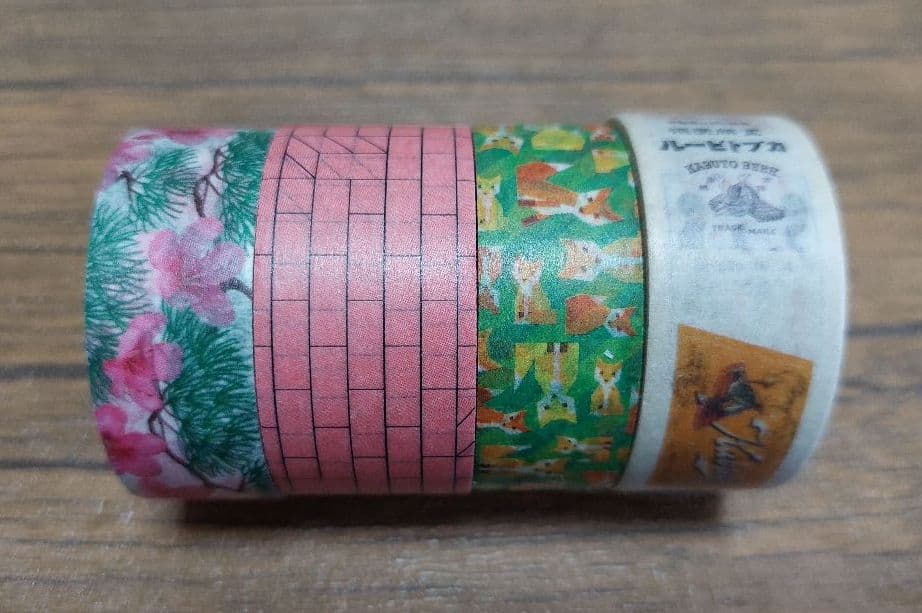 愛知mt展 ex　半田赤レンガ建物限定テープ　4巻きセット