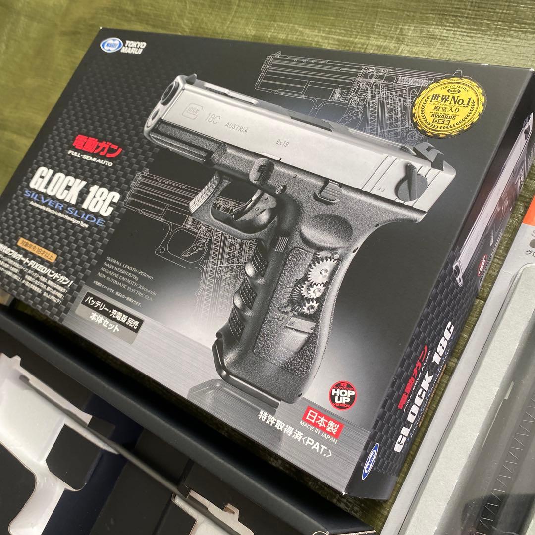 美品】東京マルイ GLOCK18C SS.Ver SBDカスタム マガジン3本