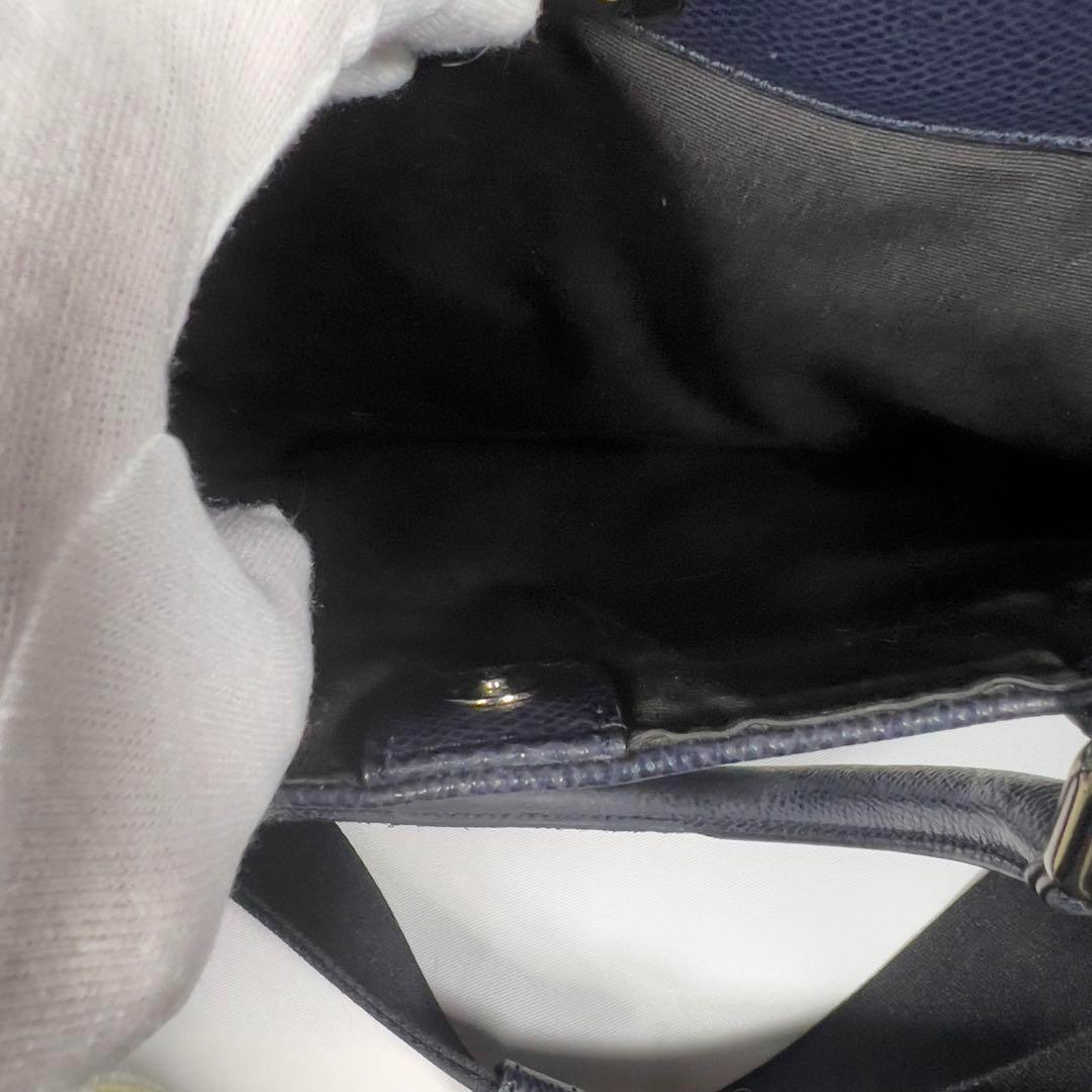 COACH ネイビー ビジネスバッグ