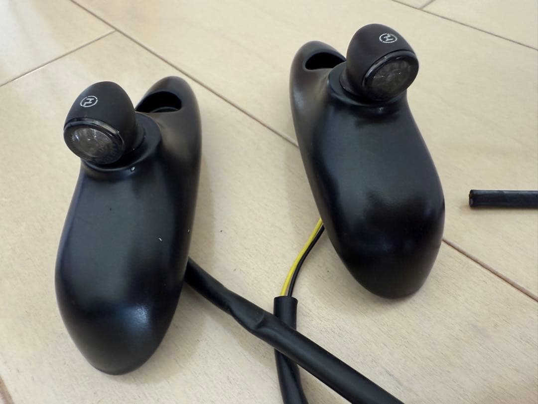 ハーレー ロードグライド ハイサイダーウィンカー クリアキンマウント