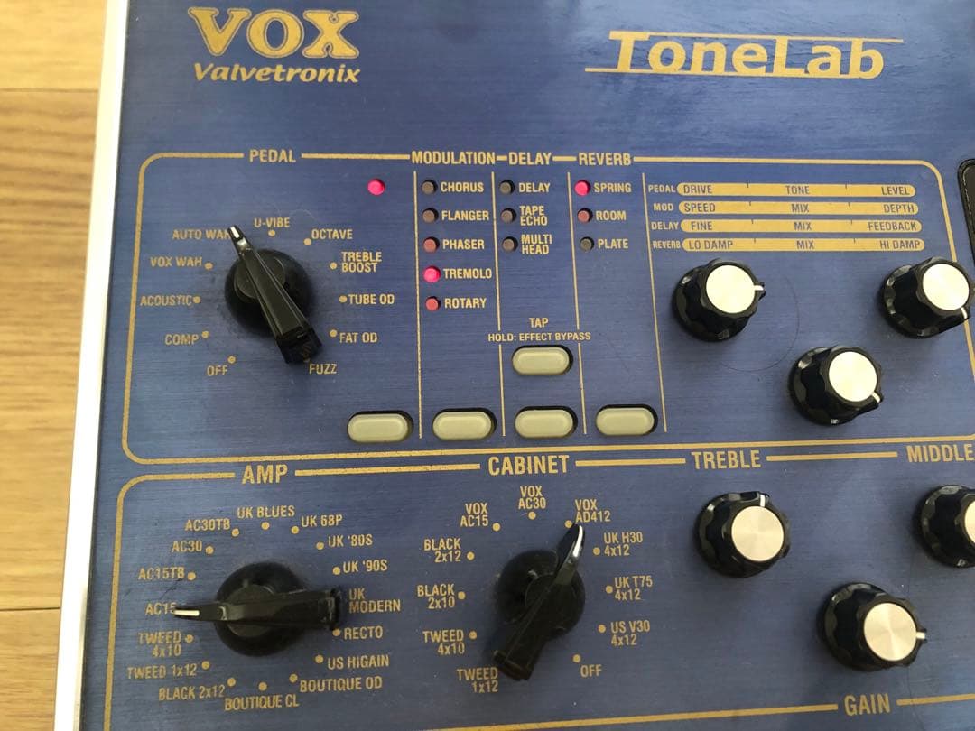 VOX Valvetronix ToneLab アンプシミュレーター