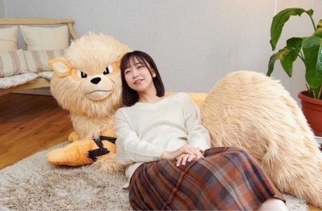 添い寝　ウインディ　ぬいぐるみ　ポケモンセンター