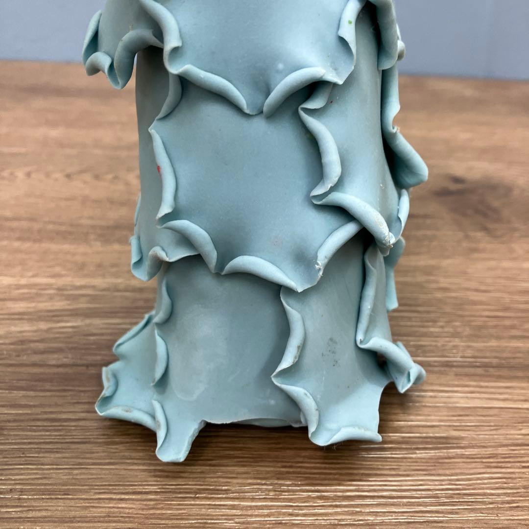 E-壁 昭和レトロ クレイアート 妖精のフィギュア 置物 ハンドメイド