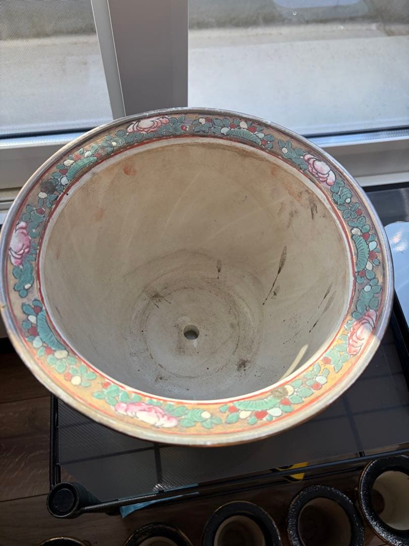 中国陶器鉢 陶磁器　不明