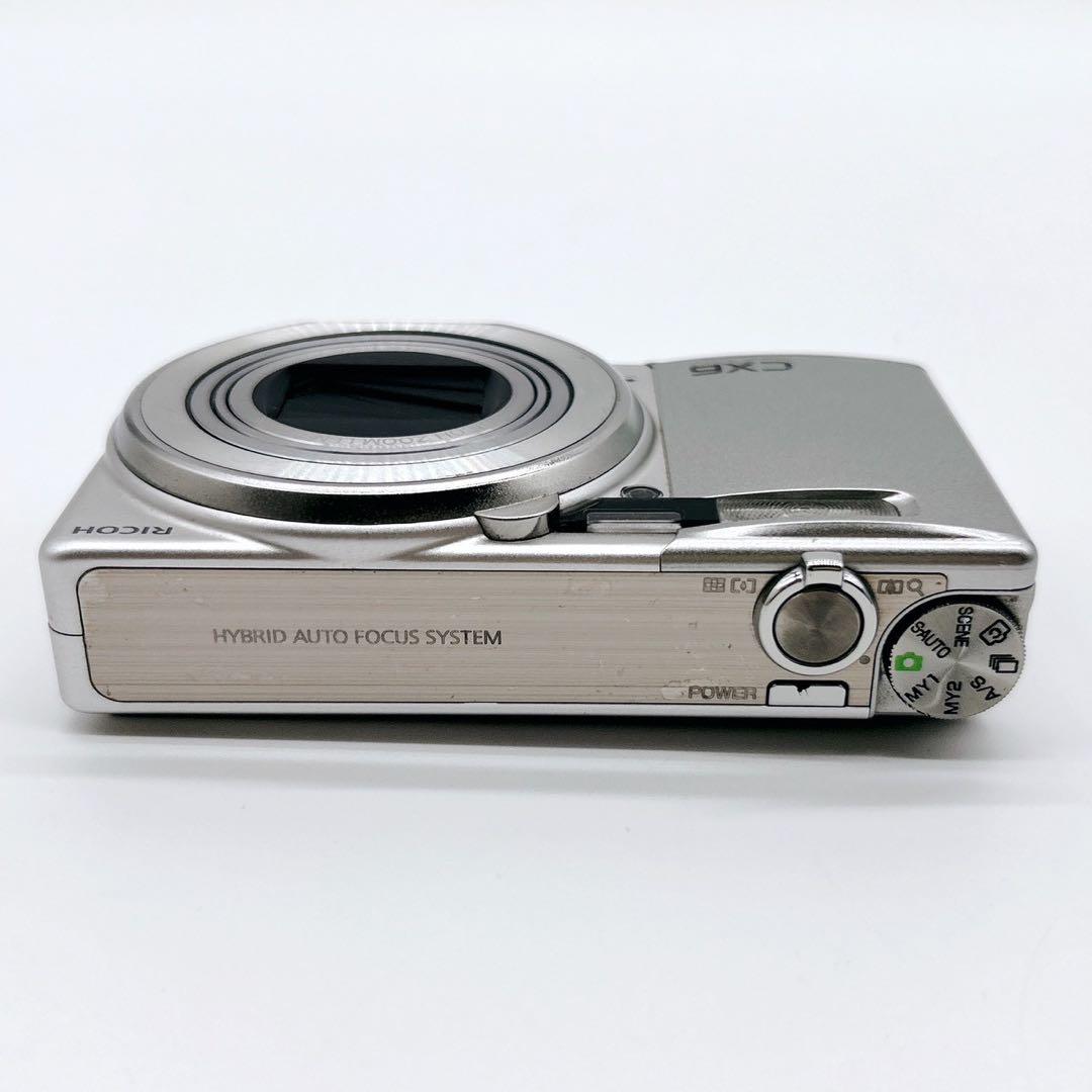 RICOH リコー CX6 シルバー デジカメ 充電器付き