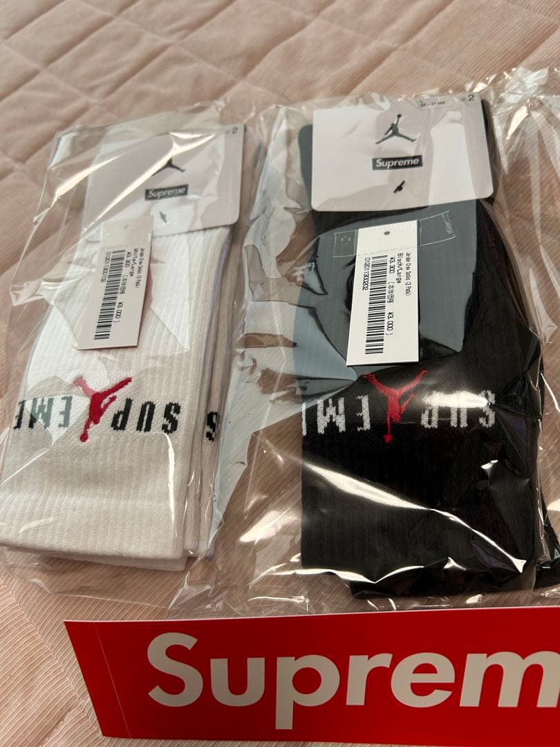 値下げ！Supreme×Jordan Crew Socks Set！