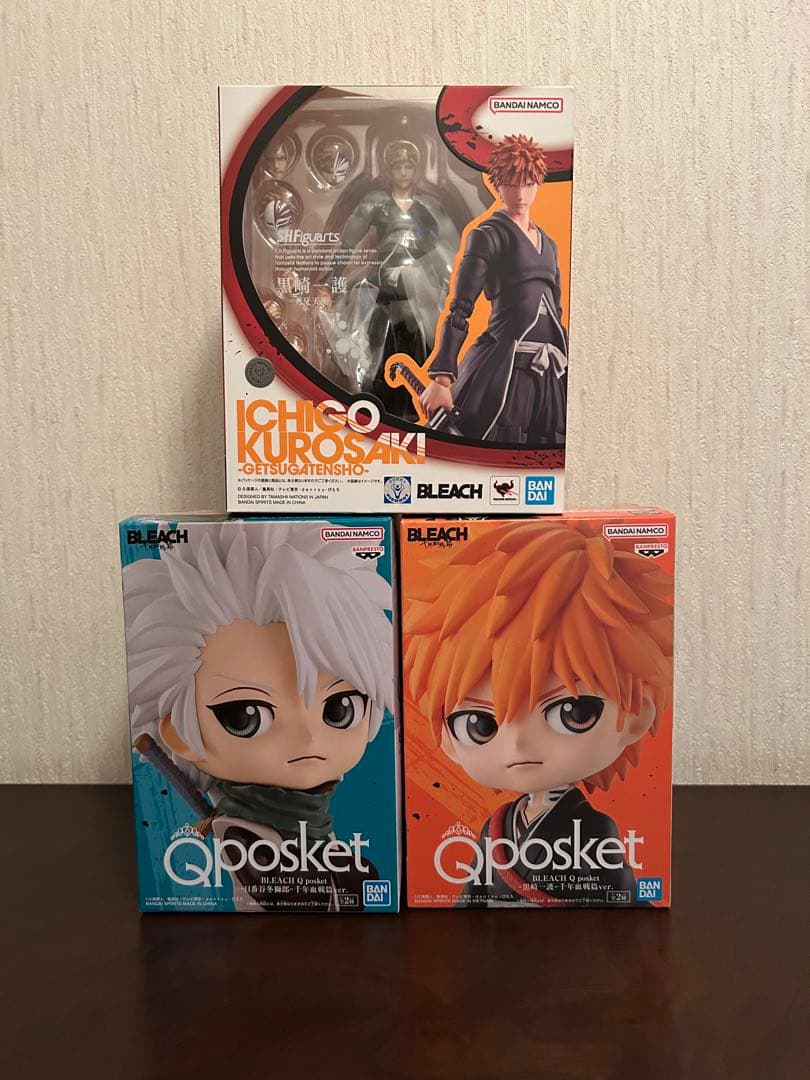 BLEACH 黒崎一護 -月牙天衝- Qposket 黒崎一護 日番谷冬獅郎