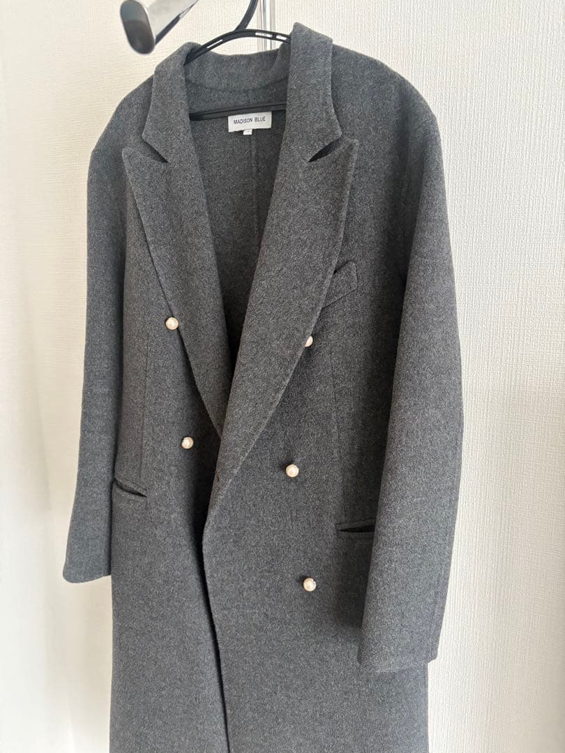 MADISON BLUEパールボタンチェスターコート　01