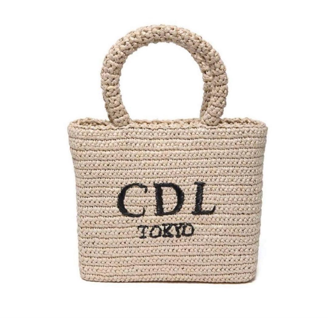 新品！CDL Hand Stitched Mini Basket ベージュ