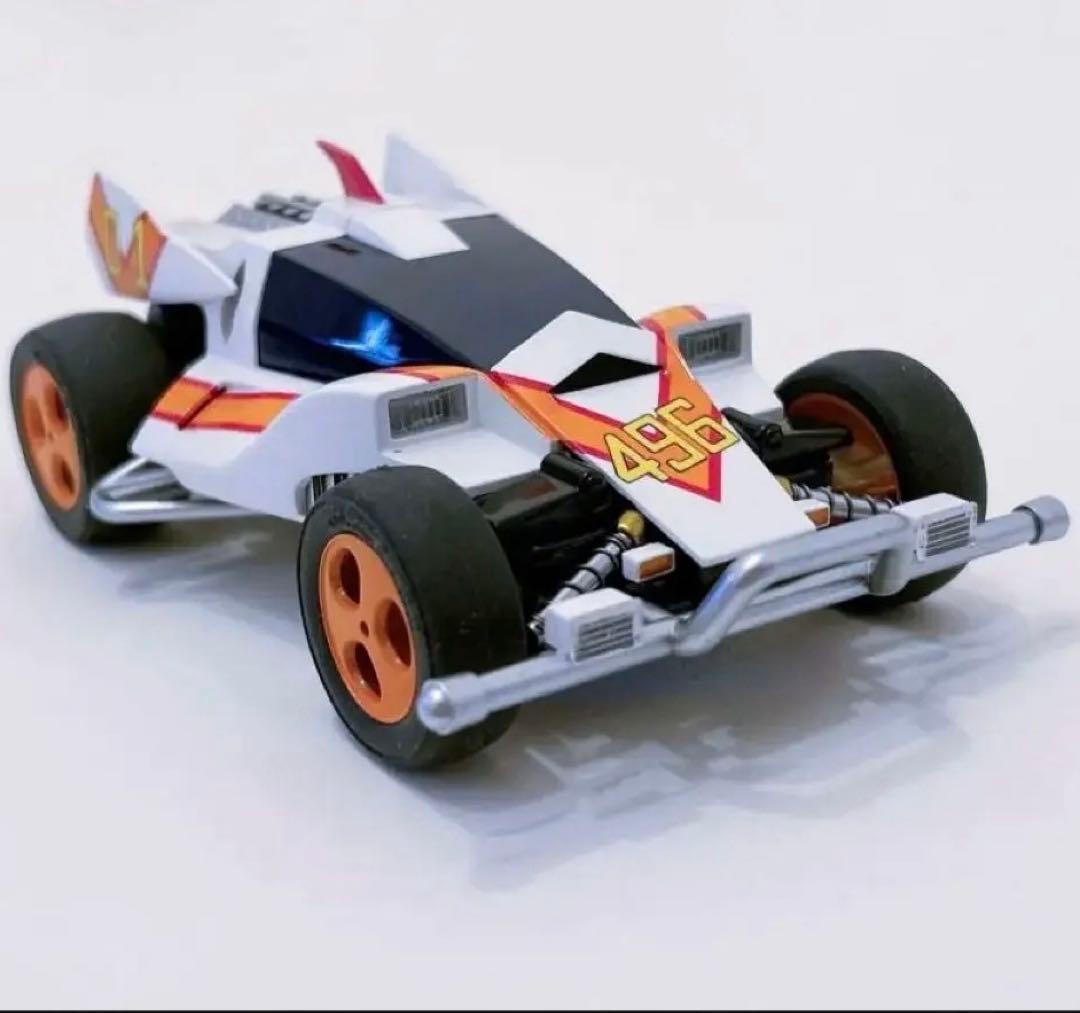 【 アニメ再現・全塗装】ボディ+シャーシ ダッシュ！四駆郎 スーパーエンペラー