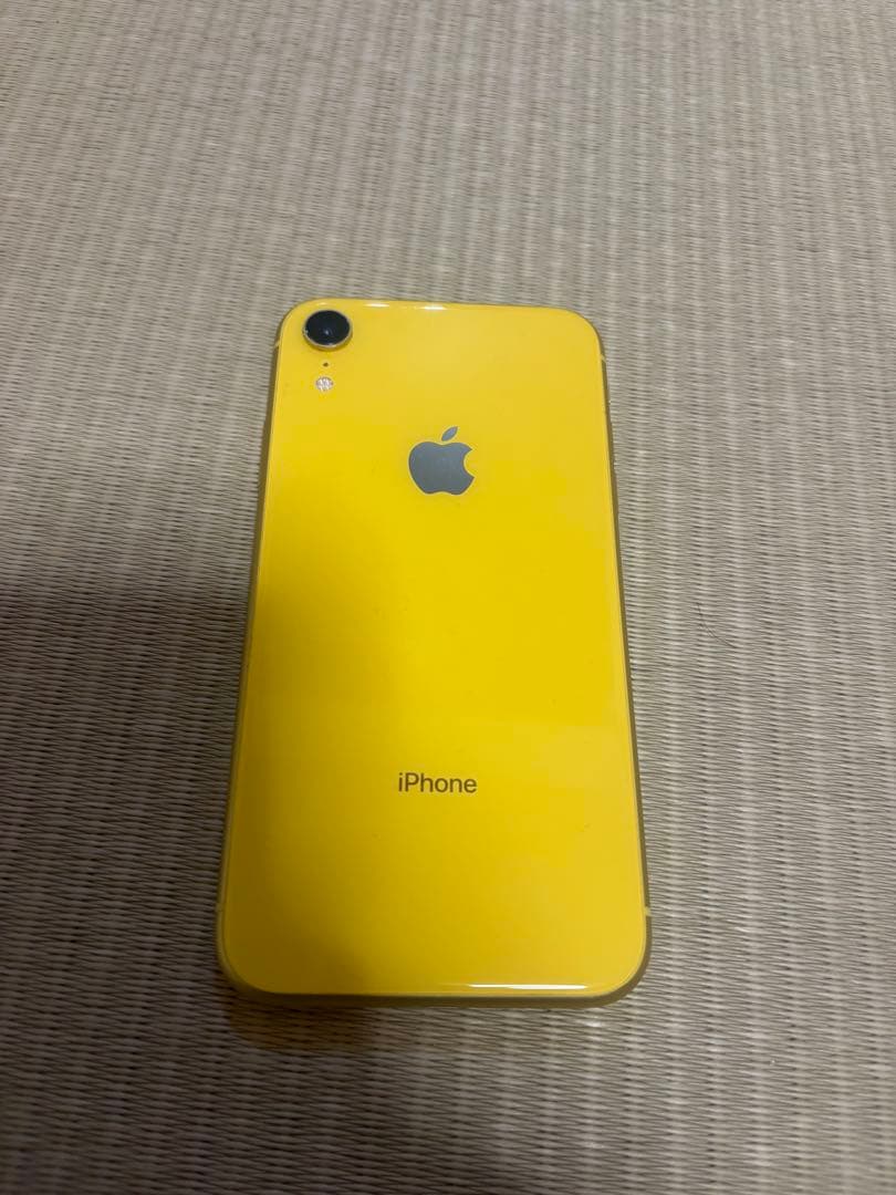 iPhone XRイエロー256GB