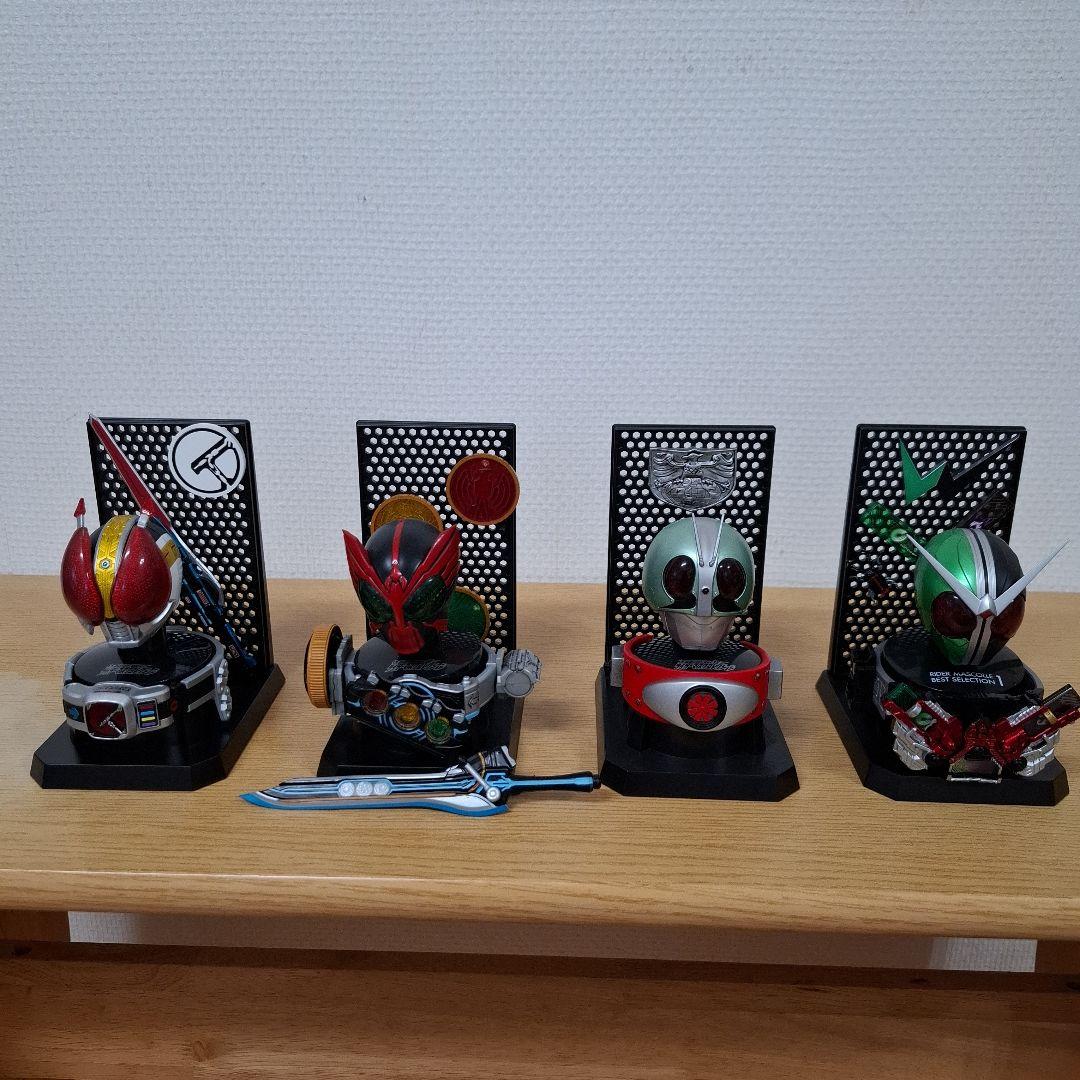 仮面ライダーマスクコレクション フィギュアセット 4体