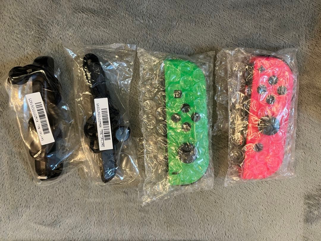 Nintendo Switch 本体 グリーン・ピンクのJoy-Con付き