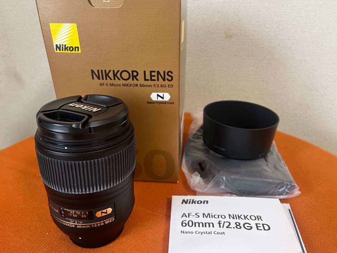 ニコン AF-S Micro NIKKOR 60mm f/2.8G ED