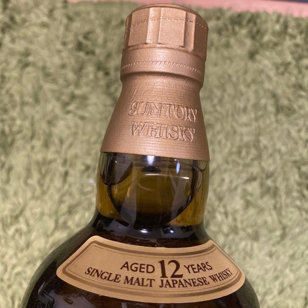 サントリー　山崎 シングルモルトウイスキー 12年 700ml 箱無し