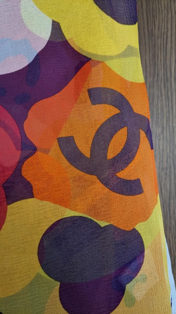 CHANEL シルク タンクトップ ブラウス ココマーク シャネル 38