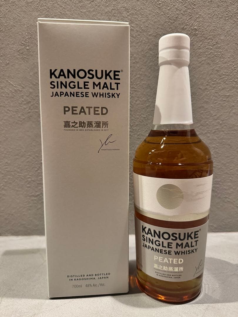 【新品未開封】嘉之助 シングルモルト PEATED