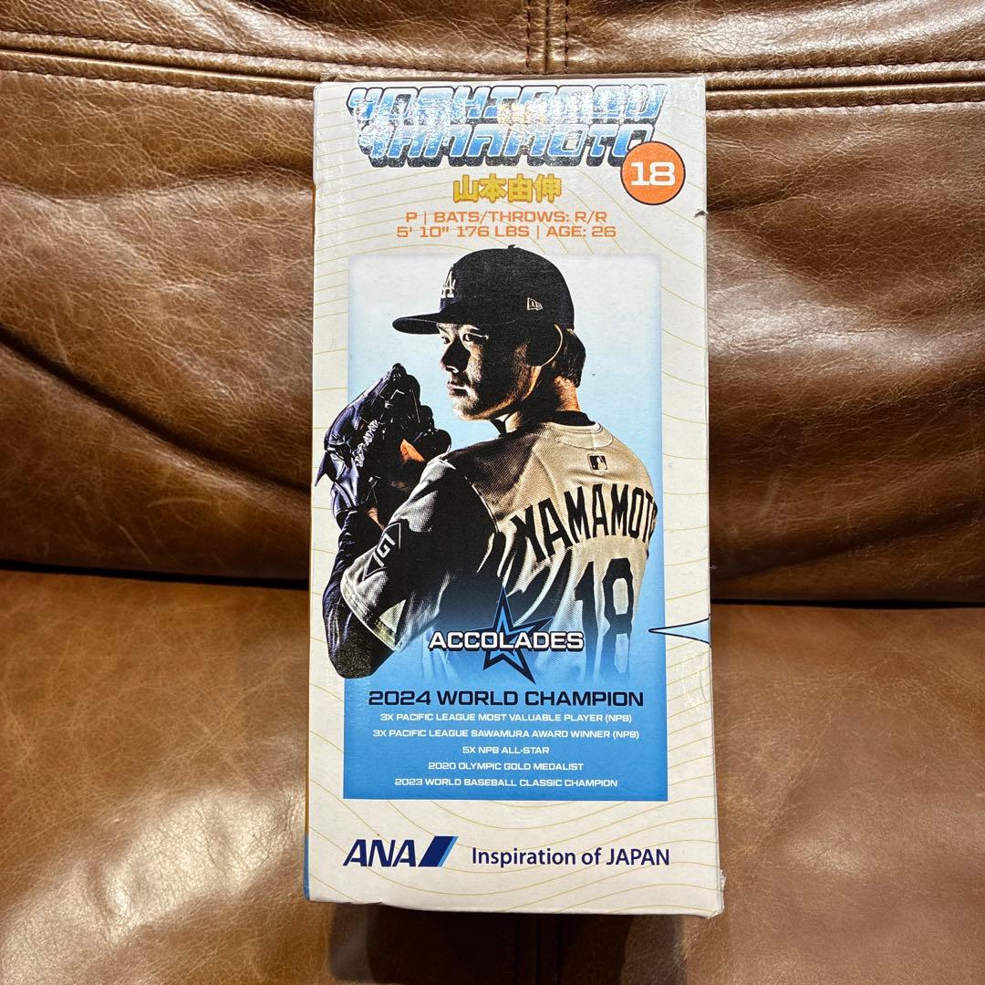 訳あり新品未開封 山本由伸 ボブルヘッド 来場者限定 ロサンゼルスドジャース