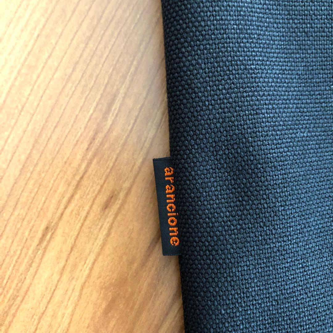 ごん様オーダーノラズフレームwnt1000天板用バッグブラック8号帆布生地他1点