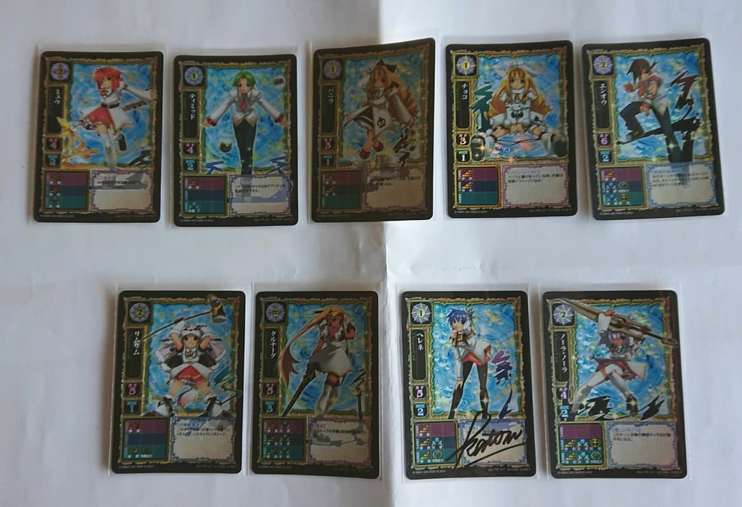 エレメンツオブカオス 学園都市ヴァラノワール編トレカ ほぼコンプ