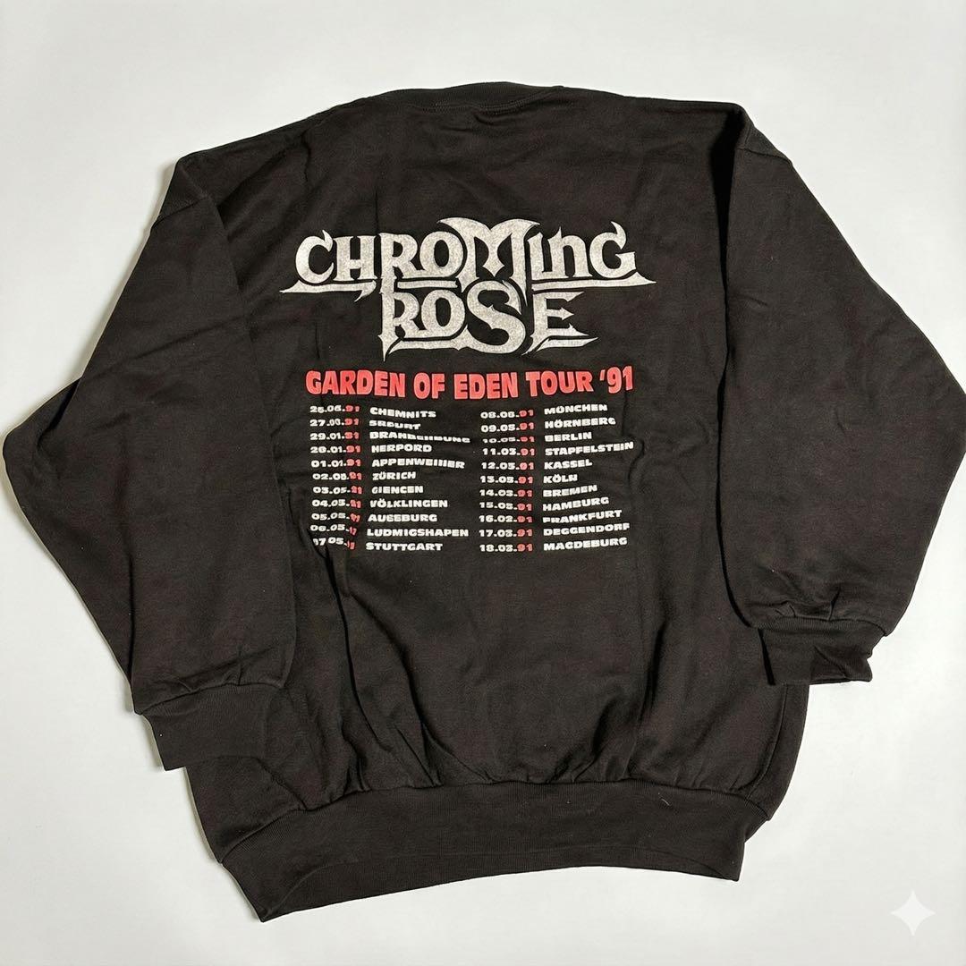 CHROMING ROSE スウェットシャツ【Lサイズ】クローミング・ローズ