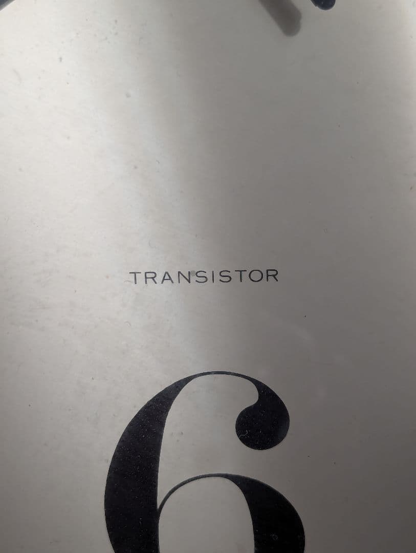 購入前コメント宜しく・レトロSEIKO・TRANSISTOR丸型壁掛け時計
