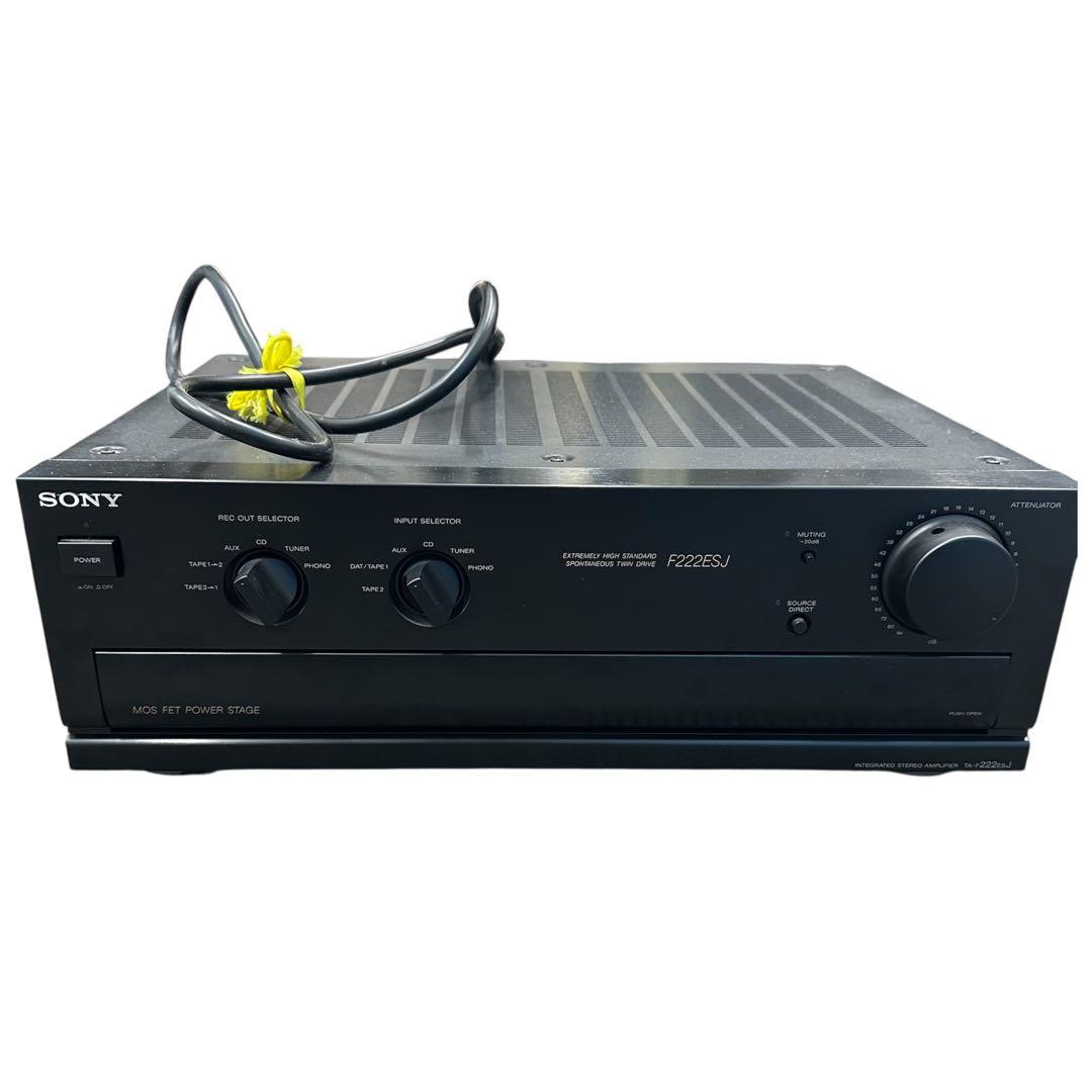 【動作確認済】SONY TA-F222ESJ オーディオアンプ
