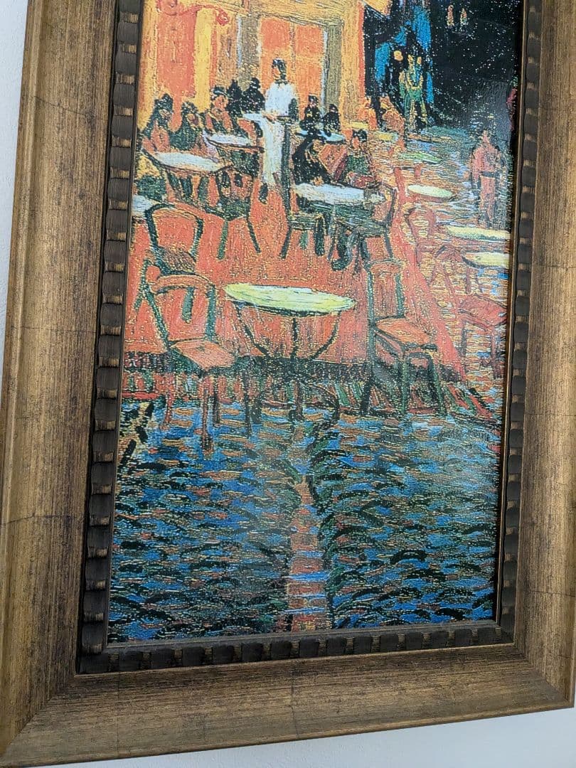 ゴッホ 夜のカフェテラス