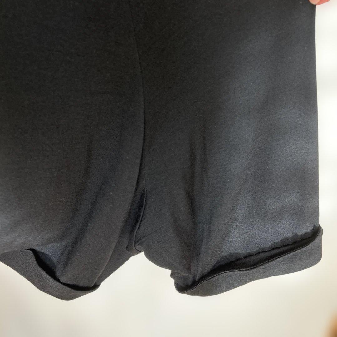 ジュンヤワタナベ　黒サルエルパンツ 伸縮性ウエスト