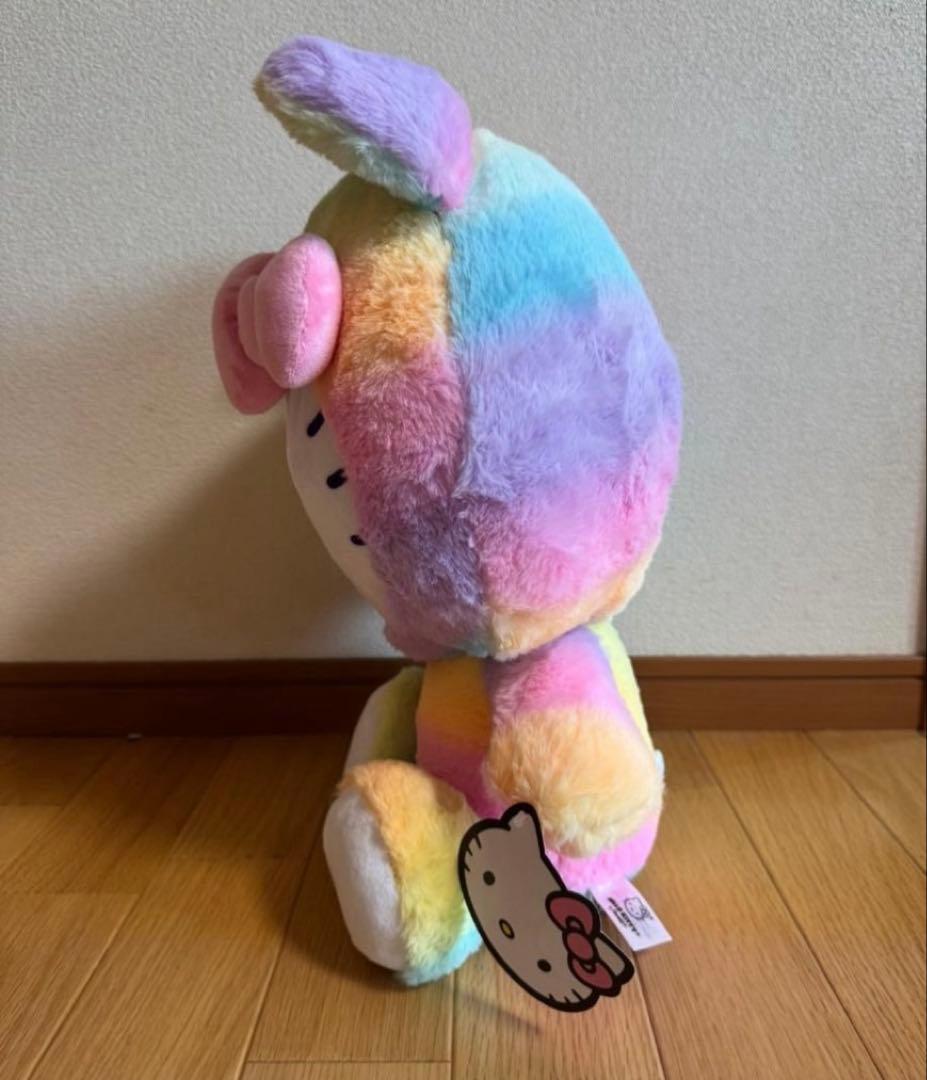 アメリカ限定 BTS ハローキティ レインボーシャー ベットぬいぐるみ