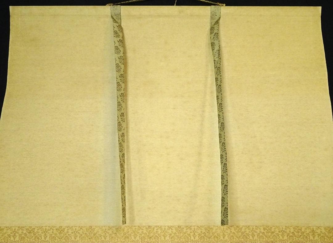 【真作】掛軸 奥村玲瓏『鯉図』絹本 肉筆 共箱付 掛け軸 a091615