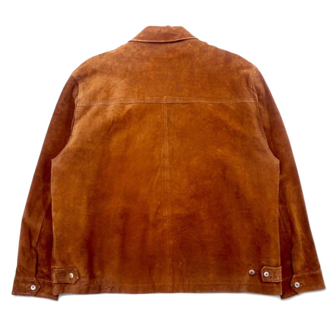 90年代 WEATHERPROOF スウェード レザー スウィングトップ XL