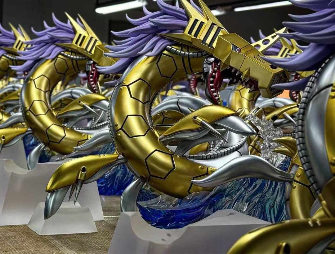 デジモン メタルシードラモン フィギュア ガレージキット AN