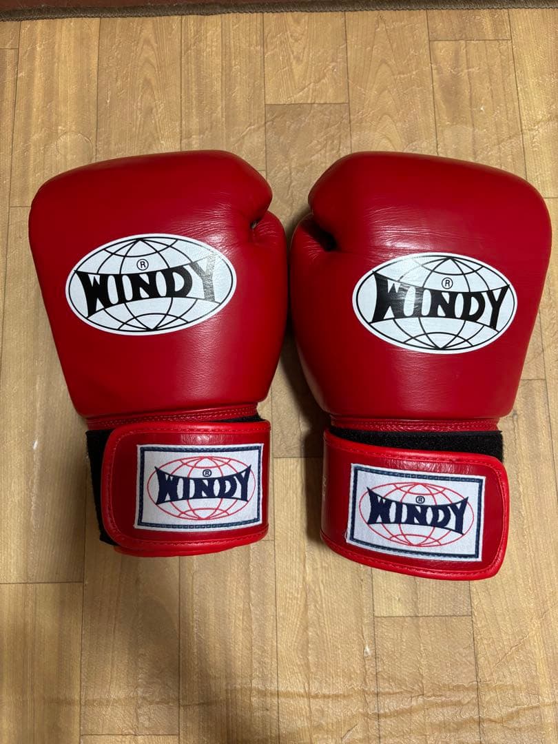 WINDY ボクシンググローブ 12 oz BGVH レッド