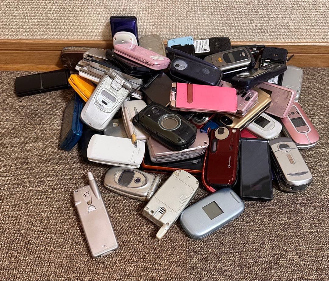 ガラケー　7.2 KG ジャンク　まとめ