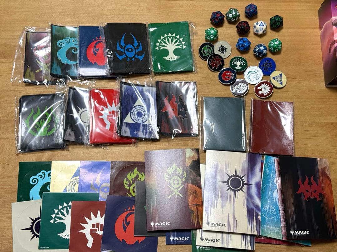 【MTG初心者向け】ラヴニカギルド・キット10種　付属品＋デッキ８式