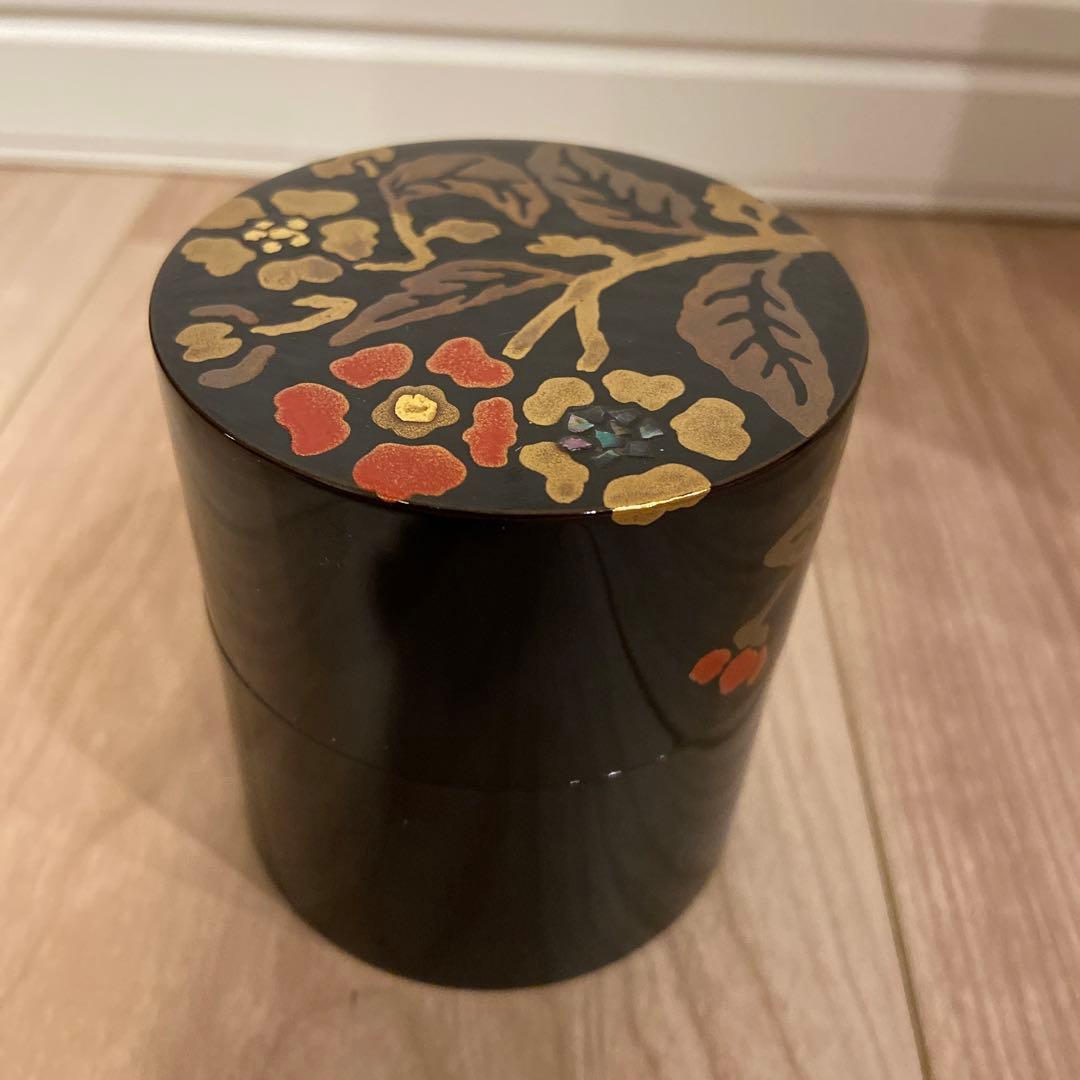 茶道具　輪島塗　天野策地 造　希少　棗