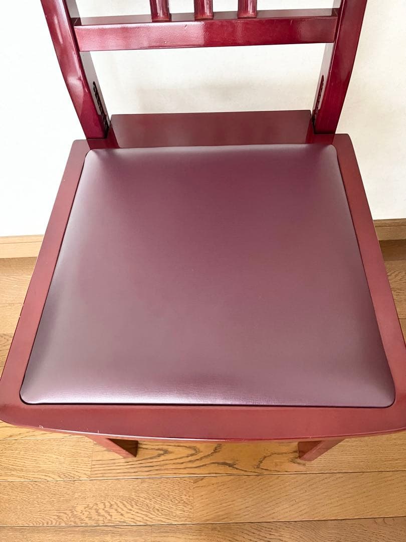 YAMAHA ヤマハ アップライトピアノ グランドピアノ 椅子 ワインレッド 赤