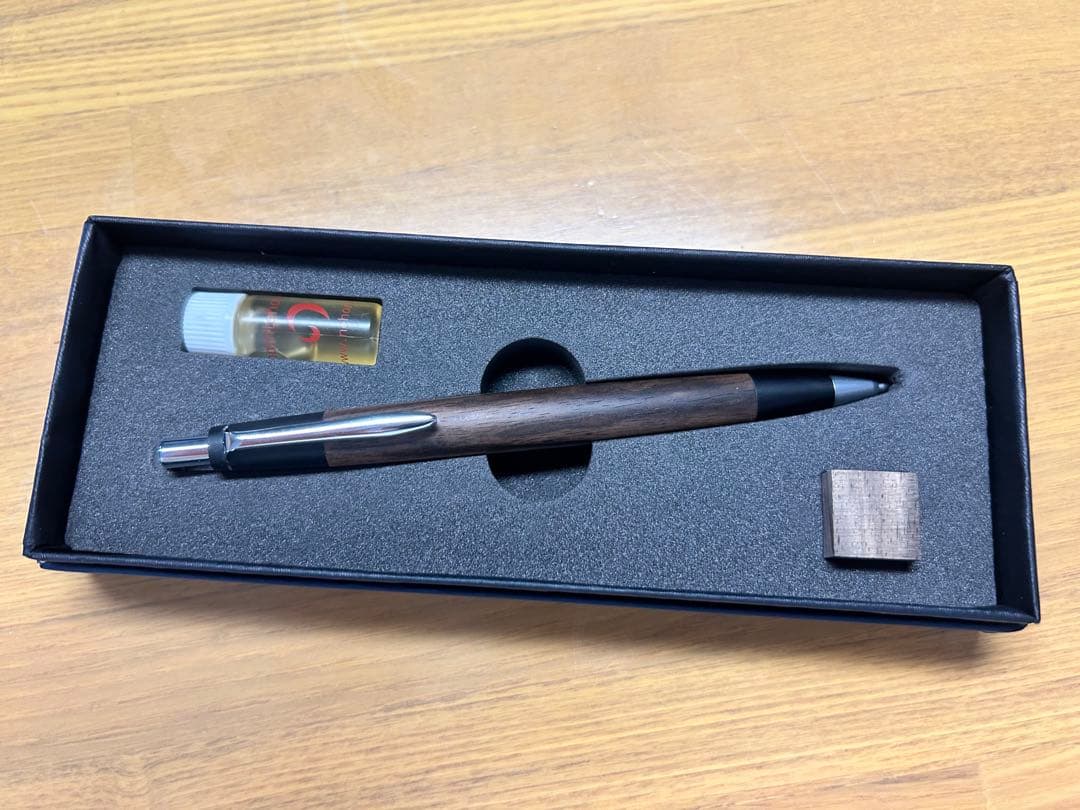 野原工芸 旧型 黒柿 シャープペンシル