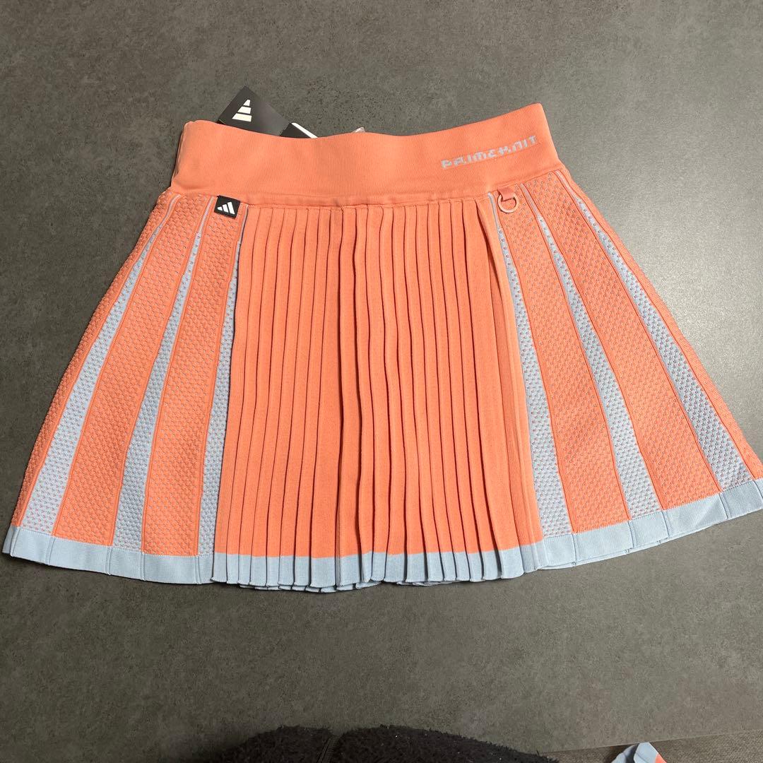 新品タグ付　L アディダスゴルフ　ニット&スカート　2点セット　ゴルフウェア